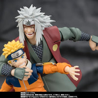 Bandai Naruto Shippuden: S.H.Figuarts Jiraiya (Hidden Leaf Heroic Master Sage) [Sage Mode Set] (P-Bandai) - Kidultverse