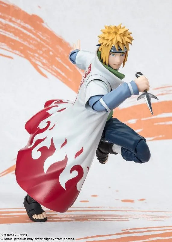 Bandai Naruto Shippuden: S.H.Figuarts Namikaze Minato [NarutoP99 Edition] - Kidultverse