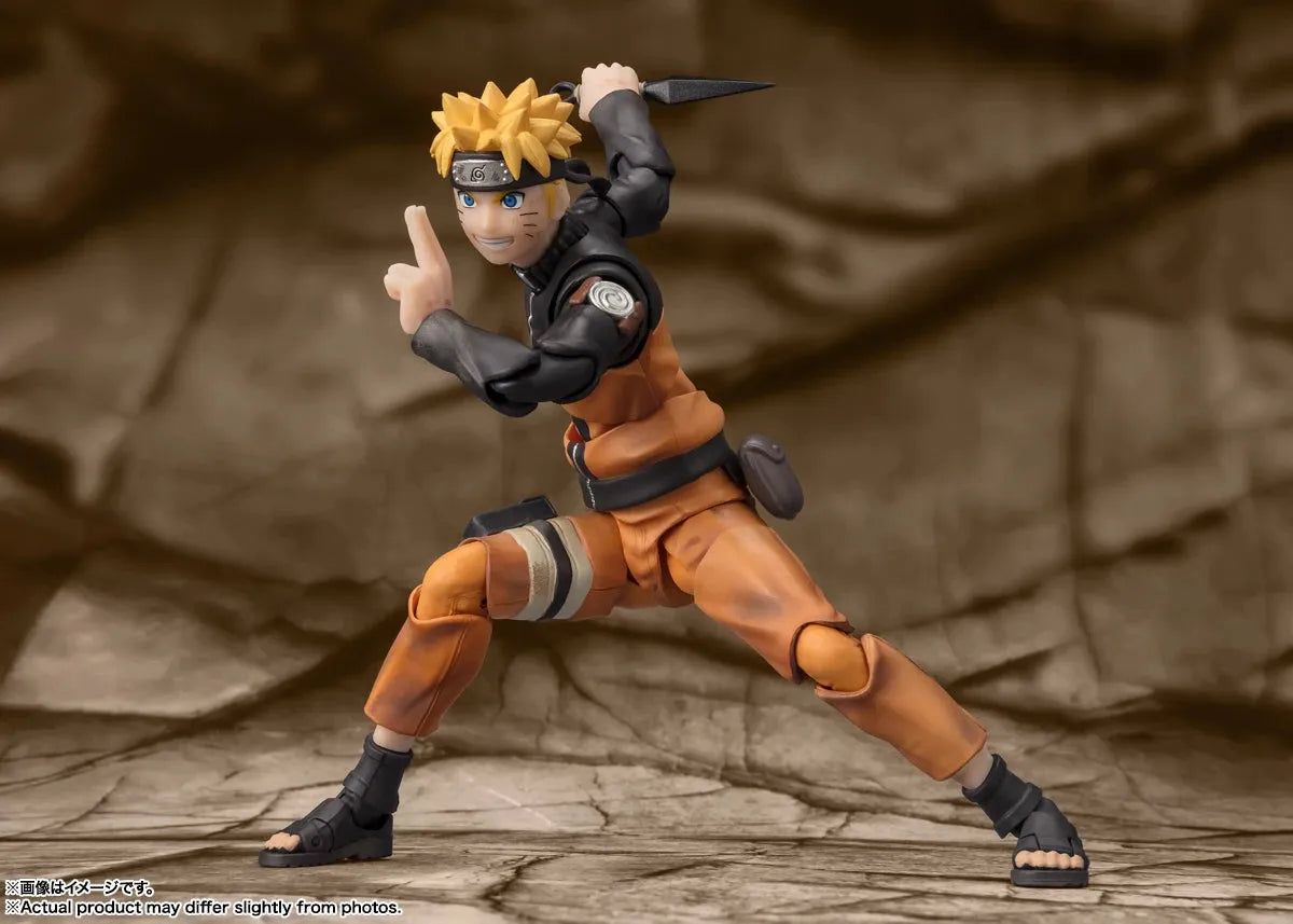 Bandai Naruto Shippuden: S.H.Figuarts Naruto Uzumaki [Battle Scarred Edition] (P-Bandai) - Kidultverse