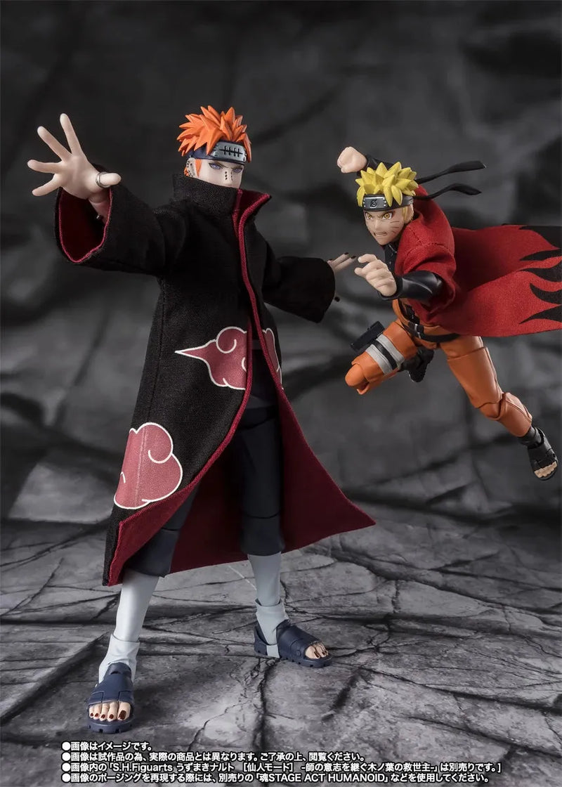 Bandai Naruto Shippuden: S.H.Figuarts Pain [Tendo Six Path Rinnegan] - Kidultverse