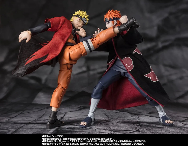 Bandai Naruto Shippuden: S.H.Figuarts Pain [Tendo Six Path Rinnegan] - Kidultverse