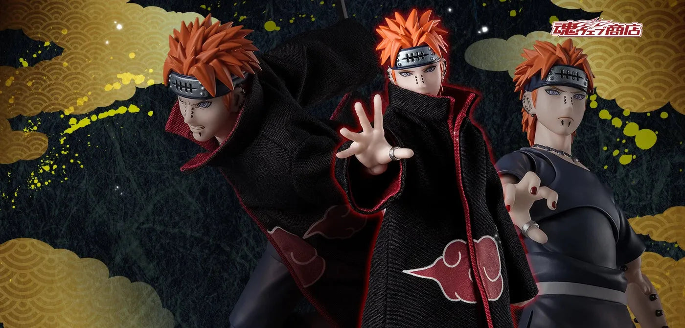 Bandai Naruto Shippuden: S.H.Figuarts Pain [Tendo Six Path Rinnegan] - Kidultverse