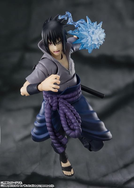 Bandai Naruto Shippuden: S.H.Figuarts Uchiha Sasuke - He who bears all Hatred - Kidultverse