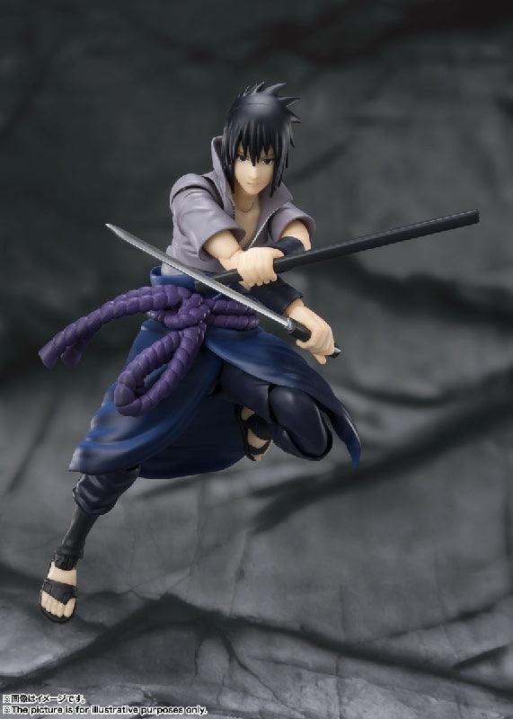 Bandai Naruto Shippuden: S.H.Figuarts Uchiha Sasuke - He who bears all Hatred - Kidultverse