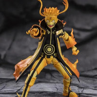 Bandai Naruto Shippuden: S.H.Figuarts Uzumaki Naruto [Kurama Link Mode] - Courageous Strength That Binds - Kidultverse