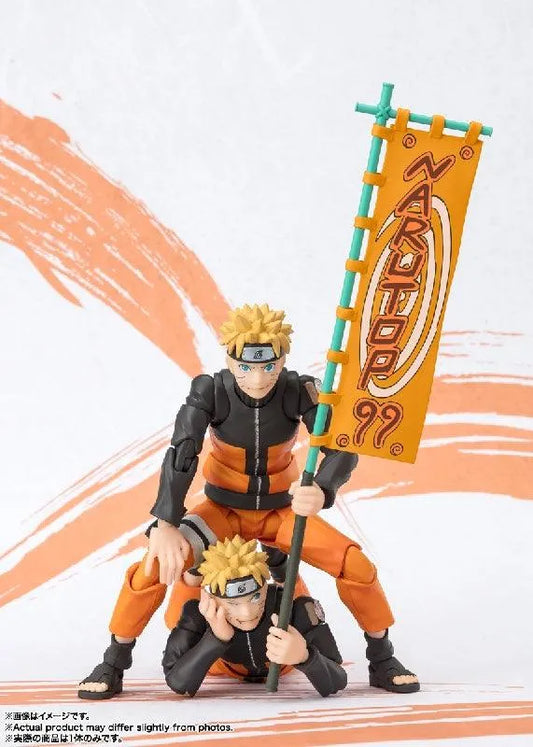 Bandai Naruto Shippuden: S.H.Figuarts Uzumaki Naruto [NarutoP99 Edition] - Kidultverse