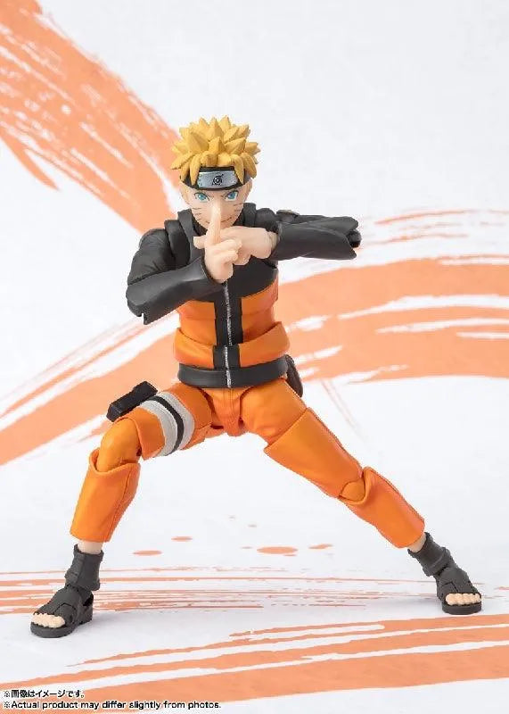 Bandai Naruto Shippuden: S.H.Figuarts Uzumaki Naruto [NarutoP99 Edition] - Kidultverse