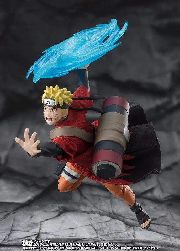 Bandai Naruto Shippuden: S.H.Figuarts Uzumaki Naruto [Sage Mode] - Savior of Konoha (P-Bandai) - Kidultverse