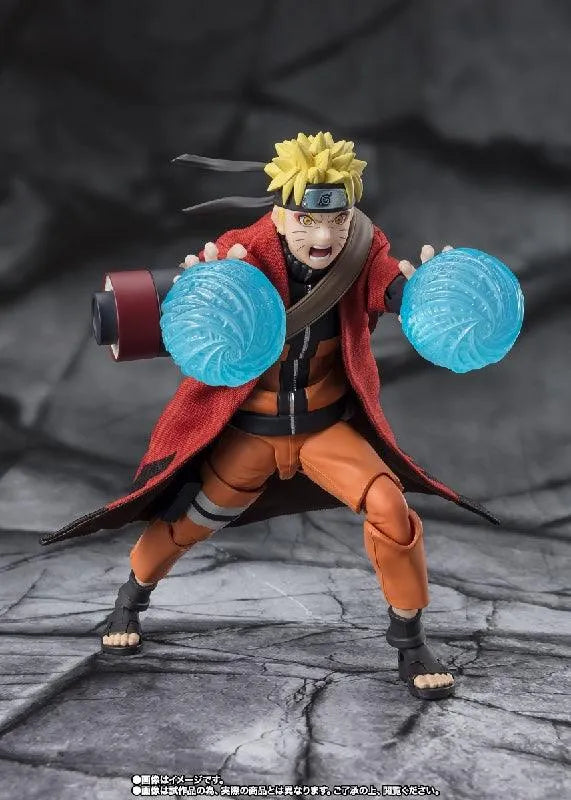 Bandai Naruto Shippuden: S.H.Figuarts Uzumaki Naruto [Sage Mode] - Savior of Konoha (P-Bandai) - Kidultverse