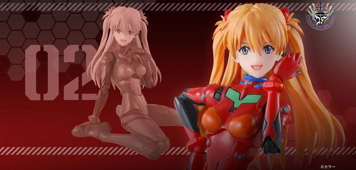 Bandai Neon Genesis Evangelion: S.H.Figuarts Asuka Shikinami Langley - Kidultverse