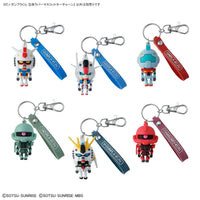 Bandai NuGunpla-Kun 3D Rubber Mascot Keychain - Kidultverse