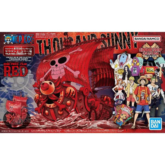 Bandai One Piece Grand Ship Collection Thousand Sunny Commemorative Color Ver. of [Film Red] - Kidultverse
