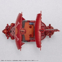 One Piece Grand Ship Collection Thousand Sunny Commemorative – top-down view of red model ship