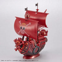 One Piece Grand Ship Collection Thousand Sunny Commemorative – front view on display base
