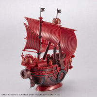 One Piece Grand Ship Collection Thousand Sunny Commemorative – three-quarter front view on stand