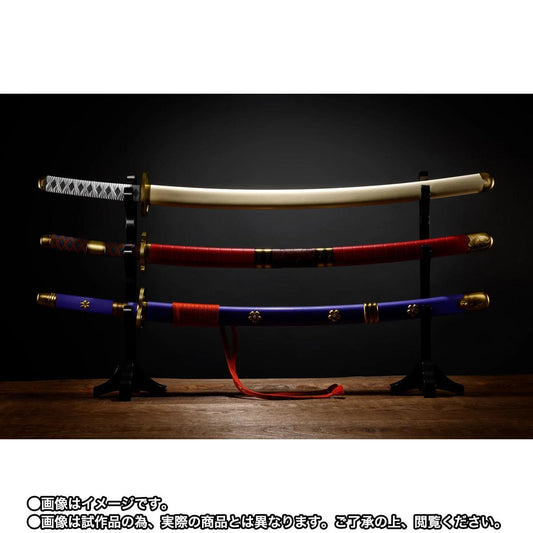 Bandai One Piece: PROPLICA 1/1 Roronoa Zoro 3 Sword Set (P-Bandai) - Kidultverse