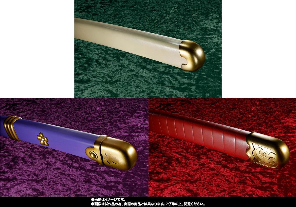 Bandai One Piece: PROPLICA 1/1 Roronoa Zoro 3 Sword Set (P-Bandai) - Kidultverse