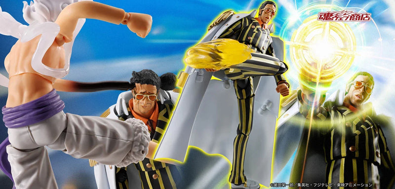 Bandai One Piece: S.H.Figuarts Borsalino [Future Island Egghead] - Kidultverse