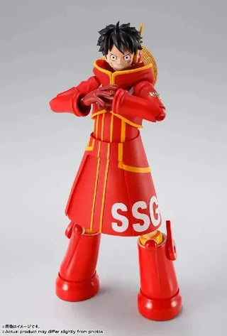Bandai One Piece: S.H.Figuarts Monkey D. Luffy [Future Island Egghead] - Kidultverse