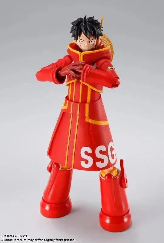 Bandai One Piece: S.H.Figuarts Monkey D. Luffy [Future Island Egghead] - Kidultverse