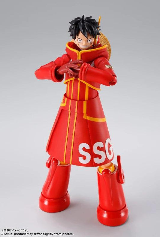 Bandai One Piece: S.H.Figuarts Monkey D. Luffy [Future Island Egghead] - Kidultverse