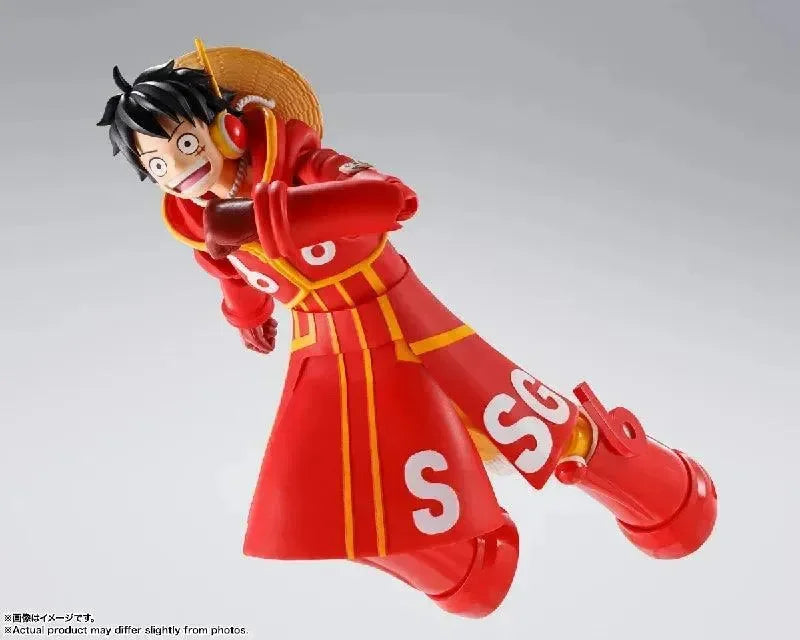 Bandai One Piece: S.H.Figuarts Monkey D. Luffy [Future Island Egghead] - Kidultverse