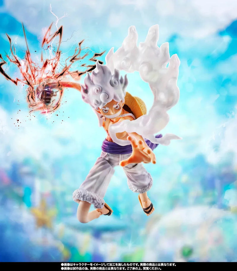 Bandai One Piece: S.H.Figuarts Monkey D. Luffy Gear 5 [Future Island Egghead] - Kidultverse