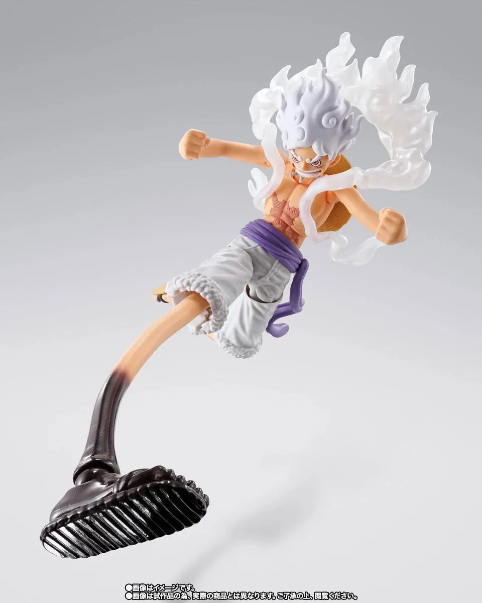 Bandai One Piece: S.H.Figuarts Monkey D. Luffy Gear 5 [Future Island Egghead] - Kidultverse