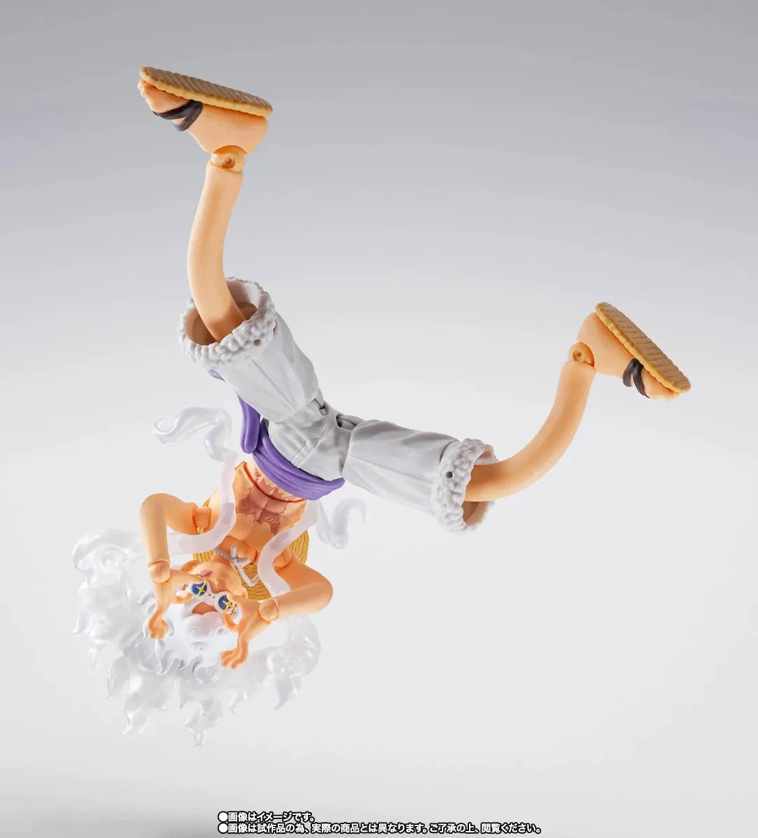 Bandai One Piece: S.H.Figuarts Monkey D. Luffy Gear 5 [Future Island Egghead] - Kidultverse