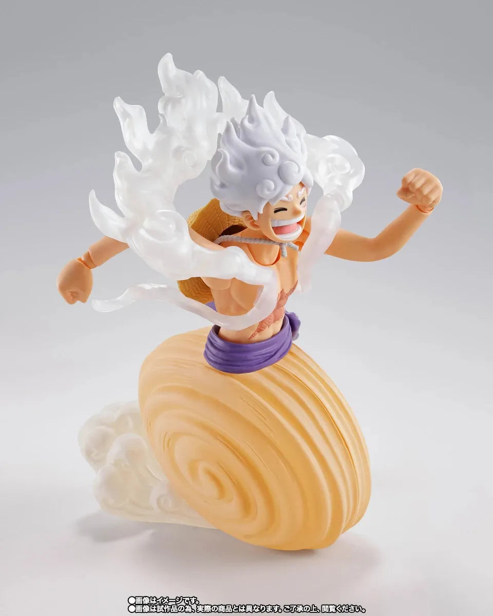 Bandai One Piece: S.H.Figuarts Monkey D. Luffy Gear 5 [Future Island Egghead] - Kidultverse