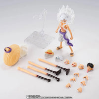Bandai One Piece: S.H.Figuarts Monkey D. Luffy Gear 5 [Future Island Egghead] - Kidultverse