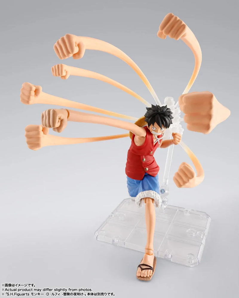 Bandai One Piece: S.H.Figuarts Monkey D. Luffy (Gum-Gum Option Parts Set) [Romance Dawn] - Kidultverse