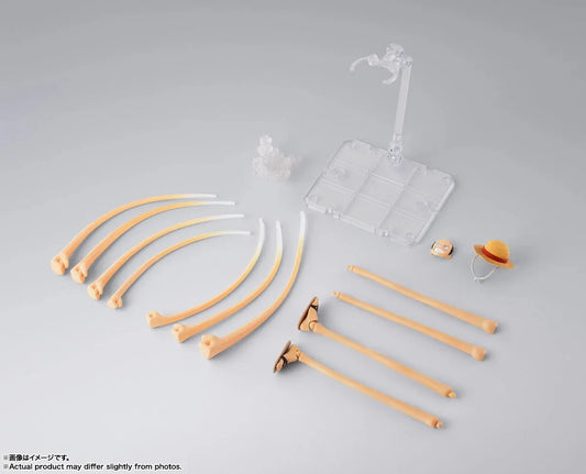 Bandai One Piece: S.H.Figuarts Monkey D. Luffy (Gum-Gum Option Parts Set) [Romance Dawn] - Kidultverse
