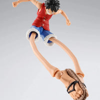 Bandai One Piece: S.H.Figuarts Monkey D. Luffy (Gum-Gum Option Parts Set) [Romance Dawn] - Kidultverse