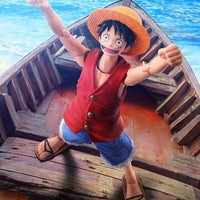 Bandai One Piece: S.H.Figuarts Monkey D. Luffy [Romance Dawn] - Kidultverse