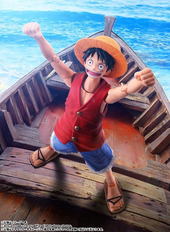 Bandai One Piece: S.H.Figuarts Monkey D. Luffy [Romance Dawn] - Kidultverse