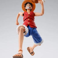 Bandai One Piece: S.H.Figuarts Monkey D. Luffy [Romance Dawn] - Kidultverse