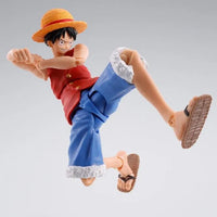 Bandai One Piece: S.H.Figuarts Monkey D. Luffy [Romance Dawn] - Kidultverse