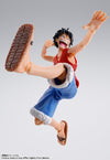 Bandai One Piece: S.H.Figuarts Monkey D. Luffy [Romance Dawn] - Kidultverse