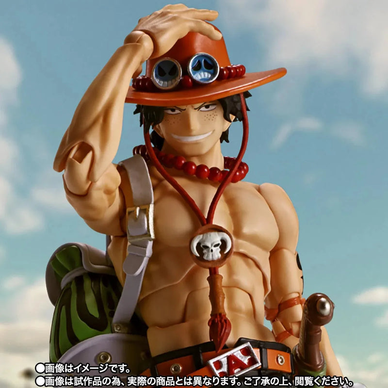 Bandai One Piece: S.H.Figuarts Portgas.D.Ace [Fire Fist] - Kidultverse