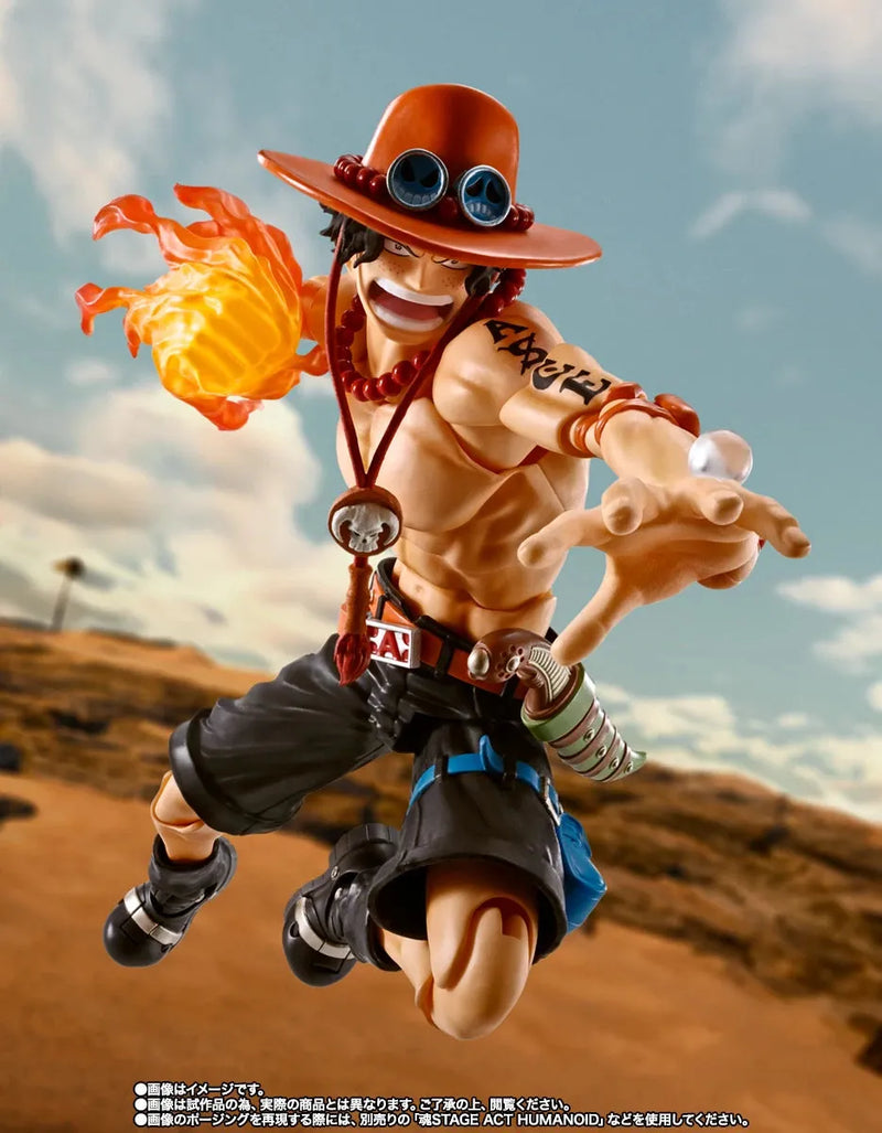 Bandai One Piece: S.H.Figuarts Portgas.D.Ace [Fire Fist] - Kidultverse
