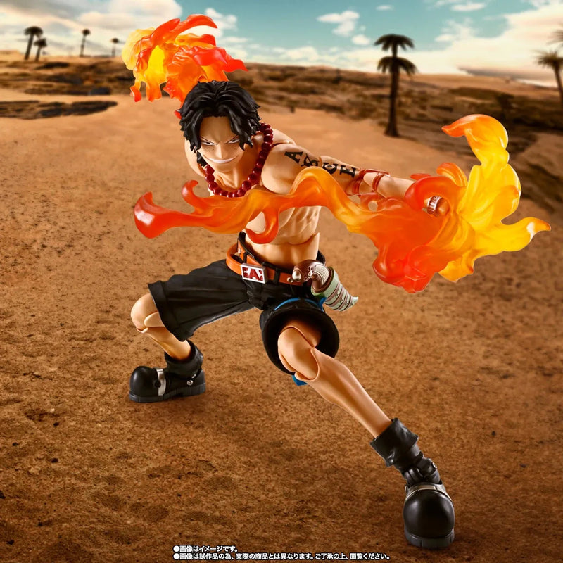 Bandai One Piece: S.H.Figuarts Portgas.D.Ace [Fire Fist] - Kidultverse