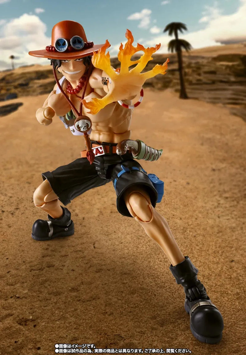 Bandai One Piece: S.H.Figuarts Portgas.D.Ace [Fire Fist] - Kidultverse