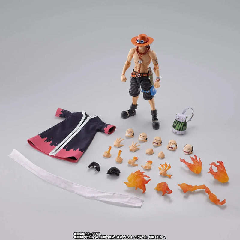 Bandai One Piece: S.H.Figuarts Portgas.D.Ace [Fire Fist] - Kidultverse