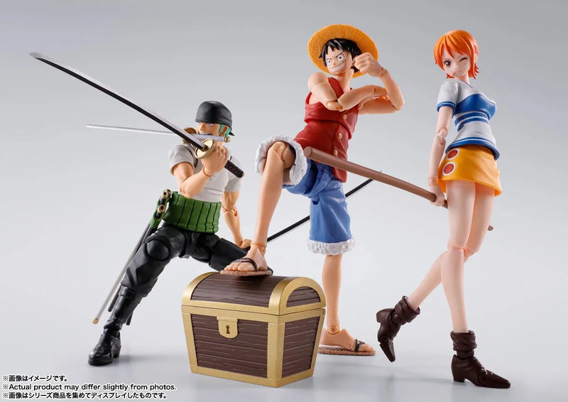 Bandai One Piece: S.H.Figuarts Roronoa Zoro [Romance Dawn] - Kidultverse