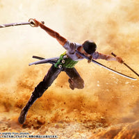 Bandai One Piece: S.H.Figuarts Roronoa Zoro [Romance Dawn] - Kidultverse