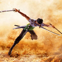 Bandai One Piece: S.H.Figuarts Roronoa Zoro [Romance Dawn] - Kidultverse