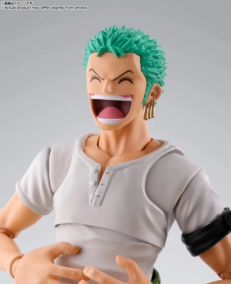 Bandai One Piece: S.H.Figuarts Roronoa Zoro [Romance Dawn] - Kidultverse