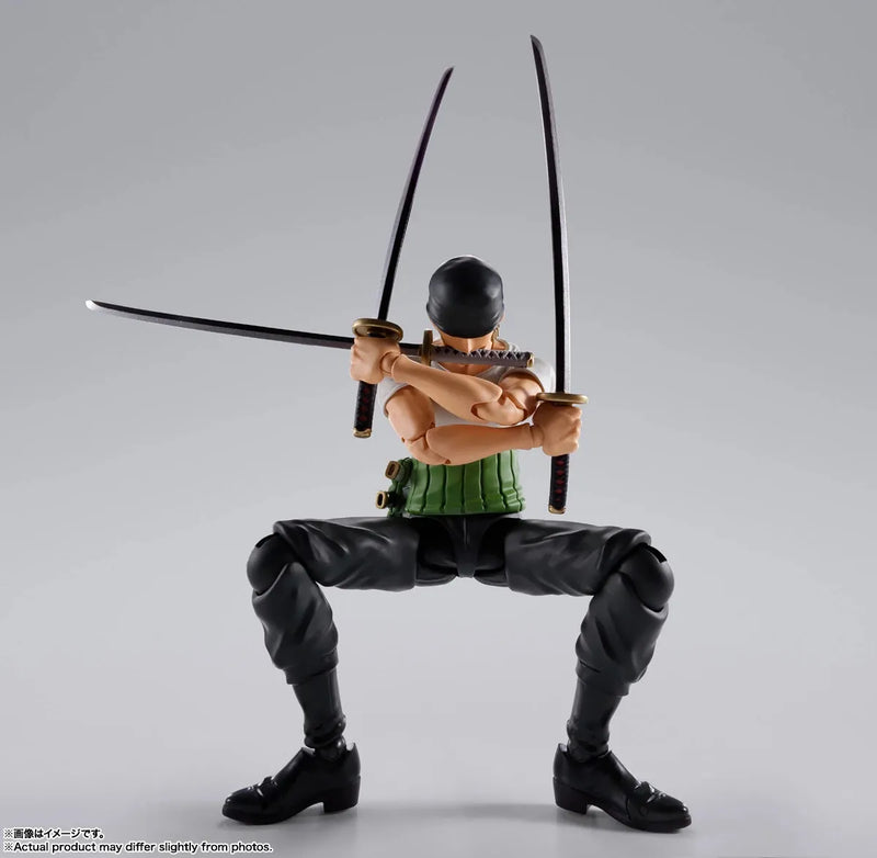 Bandai One Piece: S.H.Figuarts Roronoa Zoro [Romance Dawn] - Kidultverse