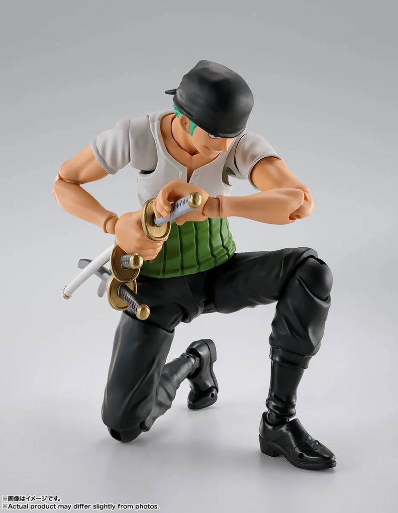 Bandai One Piece: S.H.Figuarts Roronoa Zoro [Romance Dawn] - Kidultverse